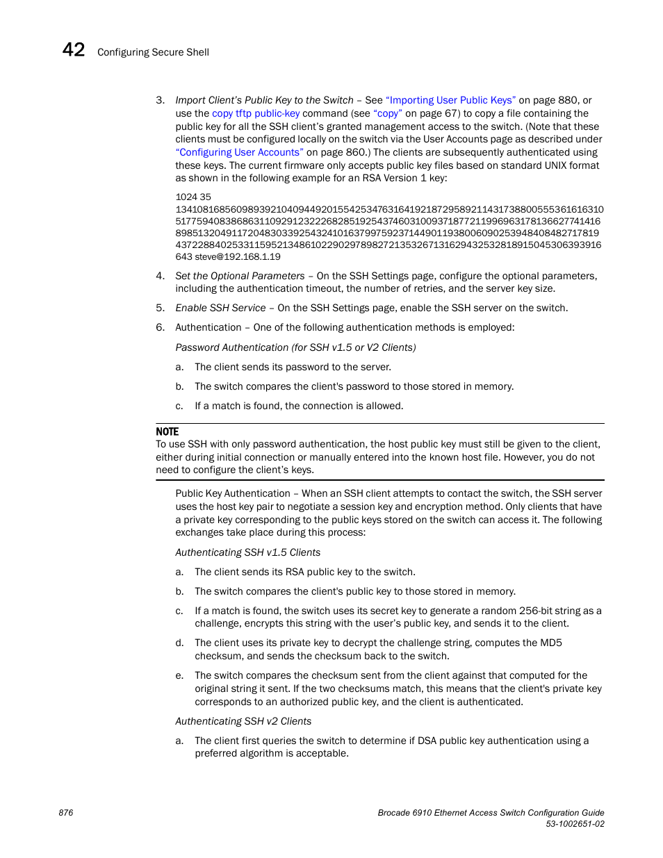 Brocade 6910 Ethernet Access Switch Configuration Guide (Supporting R2.2.0.0) User Manual | Page 932 / 1240