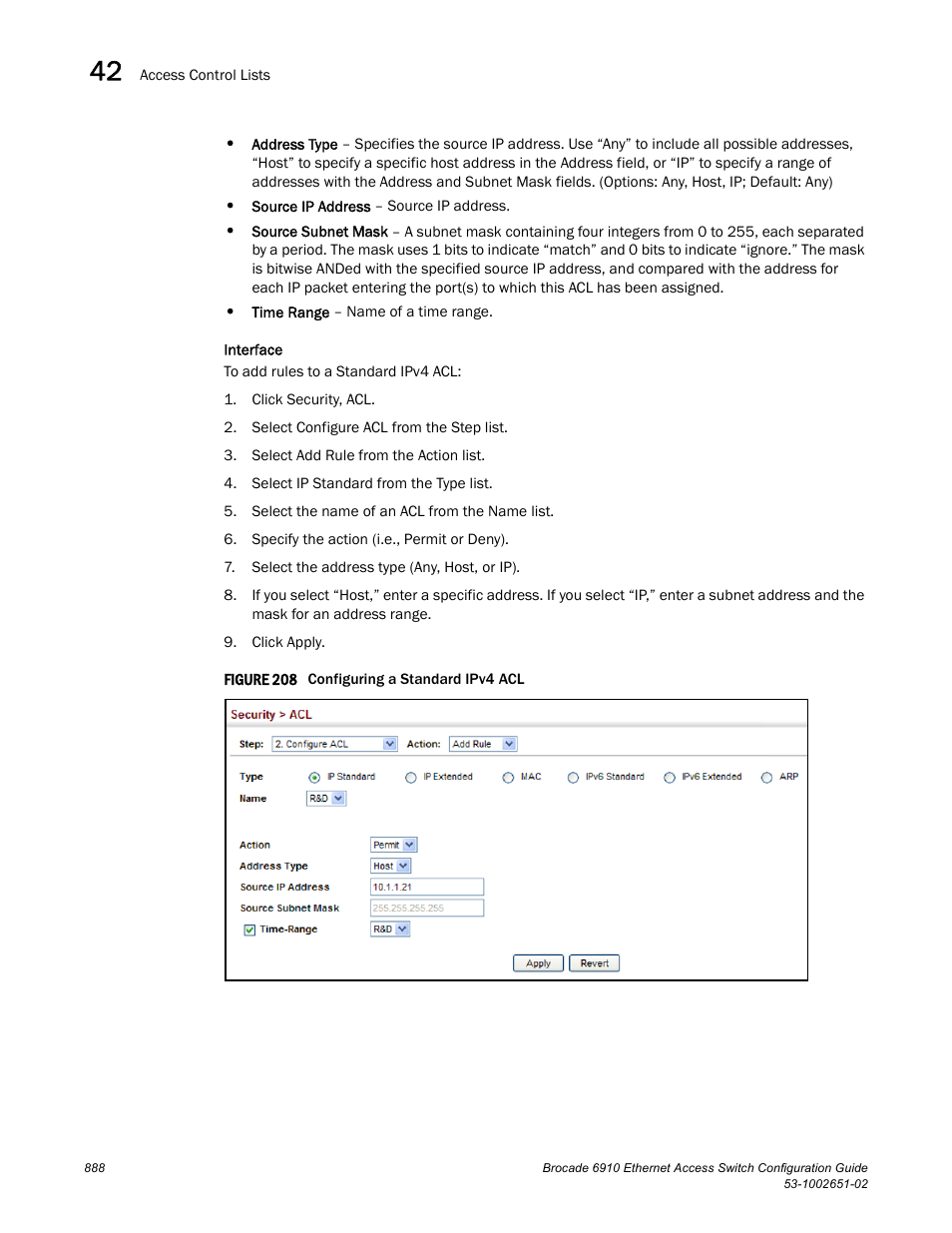 Figure 208 confi | Brocade 6910 Ethernet Access Switch Configuration Guide (Supporting R2.2.0.0) User Manual | Page 944 / 1240