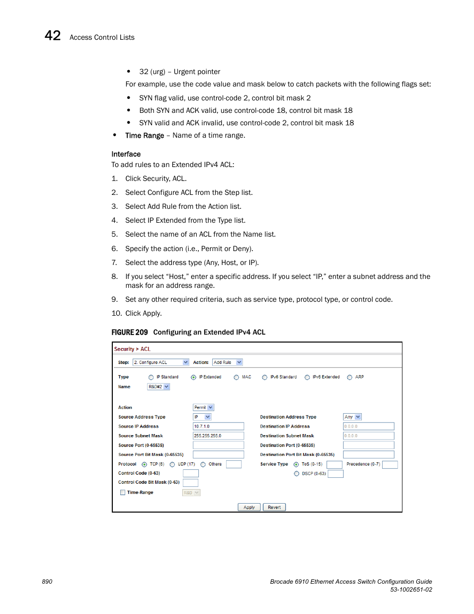 Figure 209 confi | Brocade 6910 Ethernet Access Switch Configuration Guide (Supporting R2.2.0.0) User Manual | Page 946 / 1240