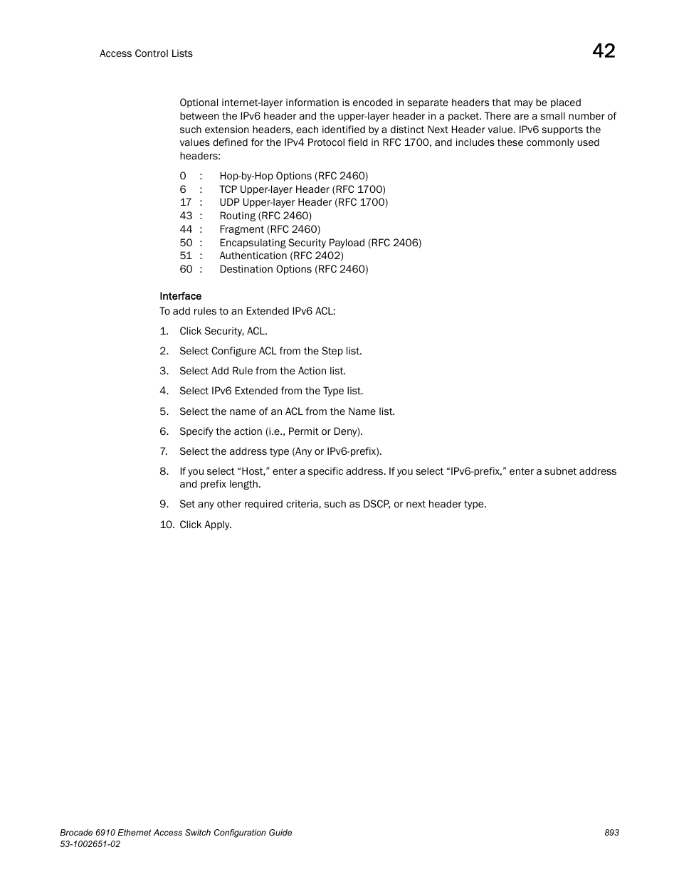 Brocade 6910 Ethernet Access Switch Configuration Guide (Supporting R2.2.0.0) User Manual | Page 949 / 1240