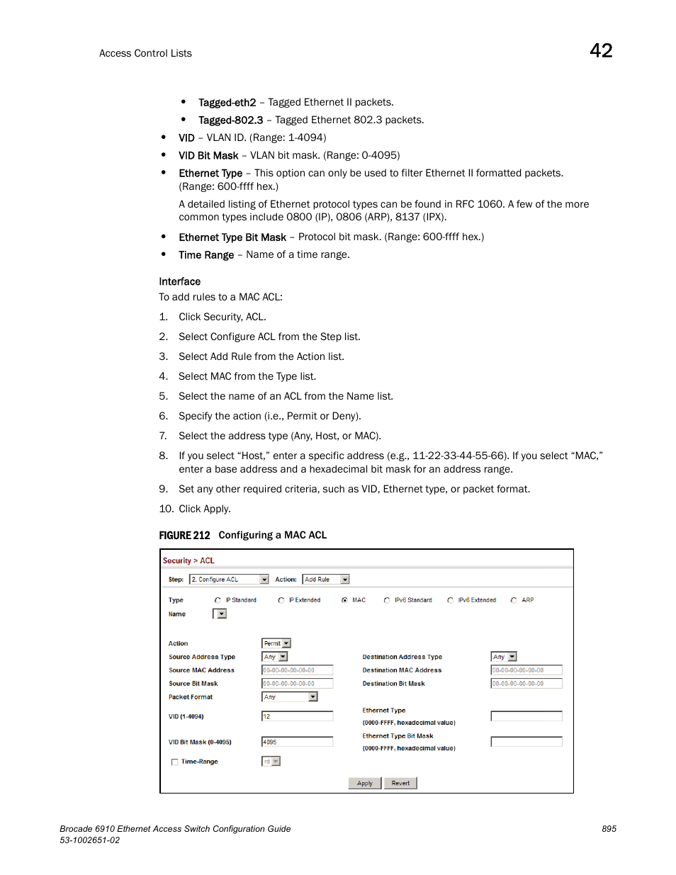 Figure 212 confi | Brocade 6910 Ethernet Access Switch Configuration Guide (Supporting R2.2.0.0) User Manual | Page 951 / 1240