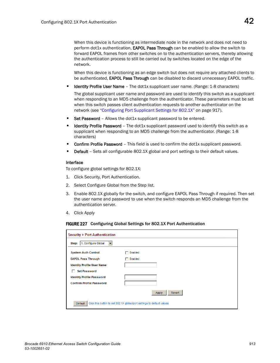 Figure 227 co | Brocade 6910 Ethernet Access Switch Configuration Guide (Supporting R2.2.0.0) User Manual | Page 969 / 1240