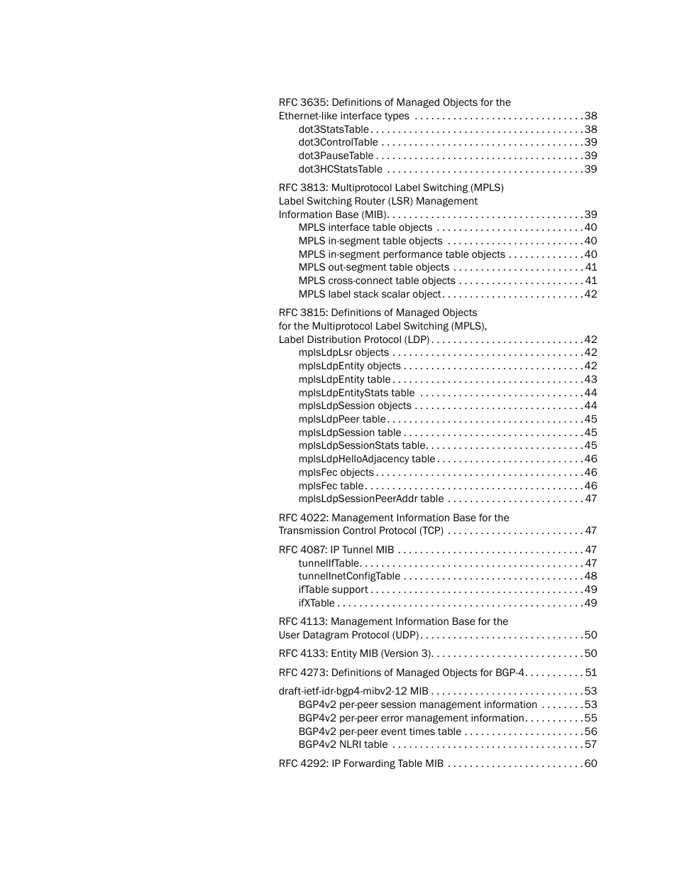 Brocade Unified IP MIB Reference (Supporting FastIron Releases 07.5.00 and 08.0.10) User Manual | Page 5 / 771