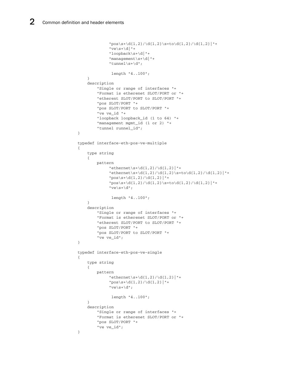 Brocade Multi-Service IronWare YANG Configuration Guide (Supporting R05.6.00) User Manual | Page 12 / 110