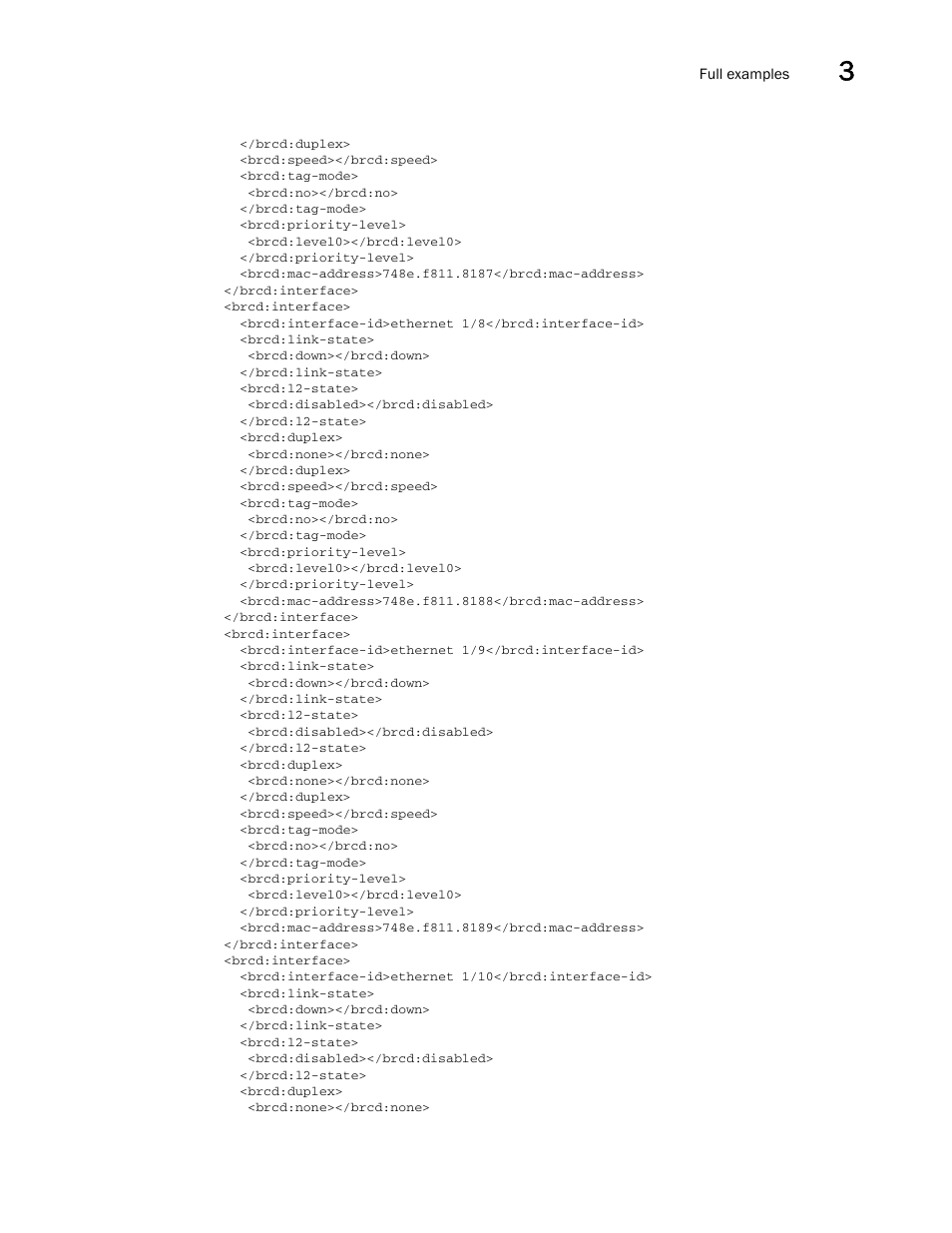 Brocade Multi-Service IronWare YANG Configuration Guide (Supporting R05.6.00) User Manual | Page 53 / 110