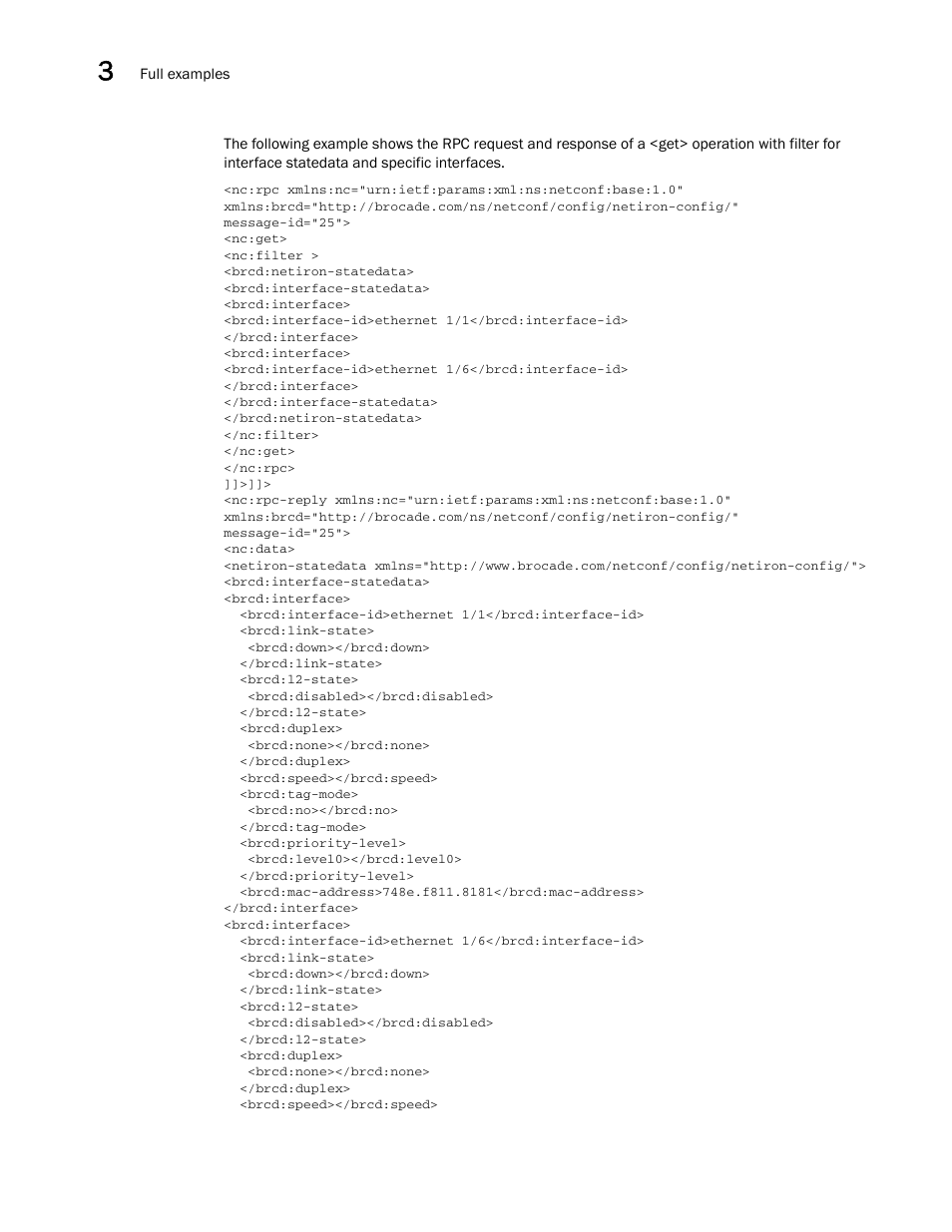 Brocade Multi-Service IronWare YANG Configuration Guide (Supporting R05.6.00) User Manual | Page 60 / 110