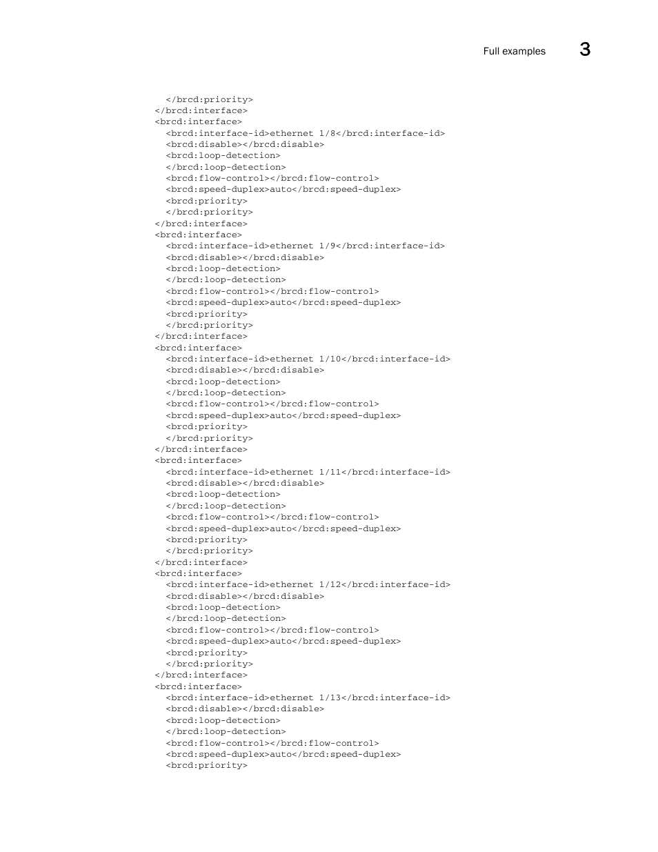 Brocade Multi-Service IronWare YANG Configuration Guide (Supporting R05.6.00) User Manual | Page 63 / 110