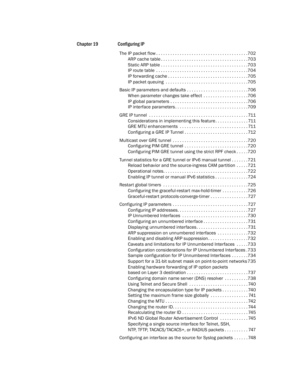 Brocade Multi-Service IronWare Switching Configuration Guide (Supporting R05.6.00) User Manual | Page 18 / 984