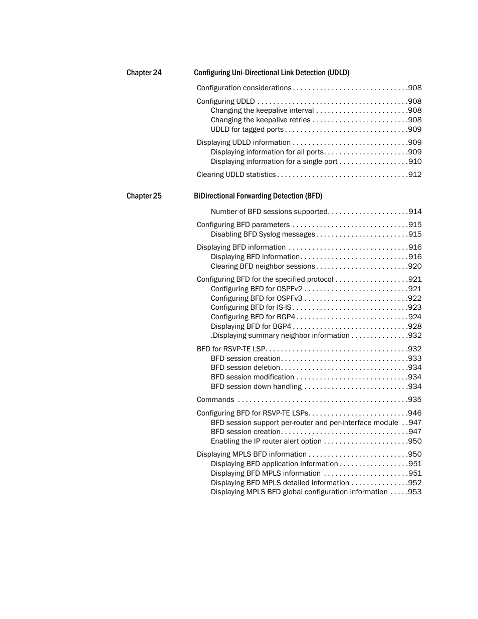 Brocade Multi-Service IronWare Switching Configuration Guide (Supporting R05.6.00) User Manual | Page 23 / 984