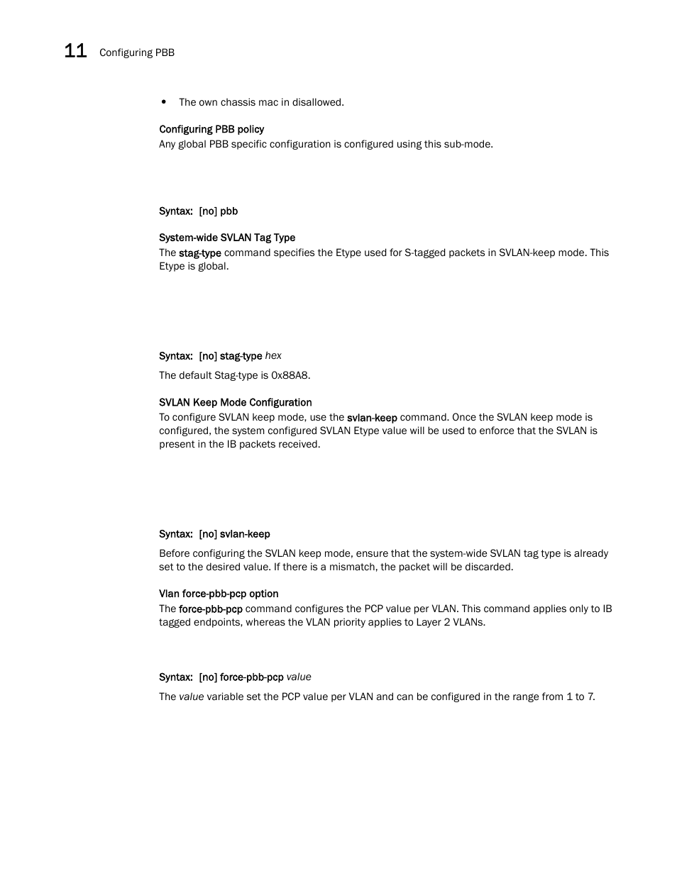 Brocade Multi-Service IronWare Switching Configuration Guide (Supporting R05.6.00) User Manual | Page 324 / 984