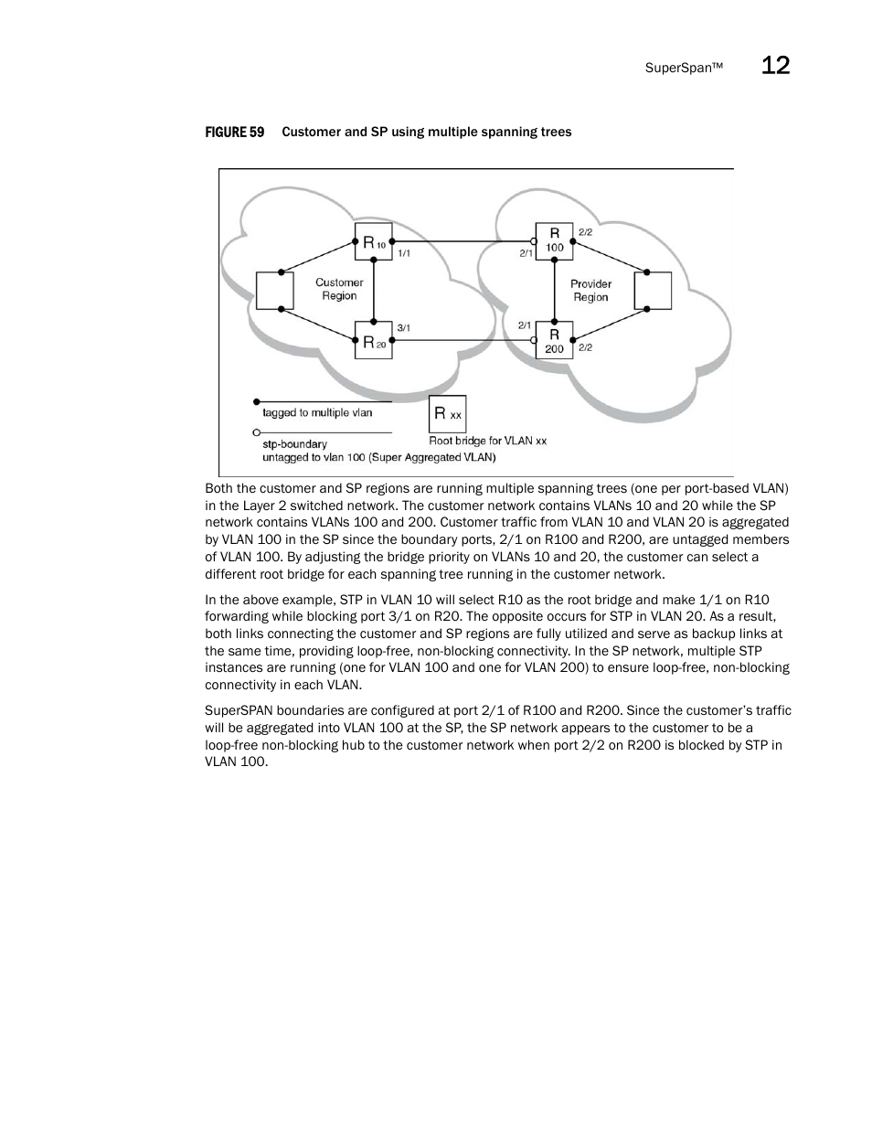 Brocade Multi-Service IronWare Switching Configuration Guide (Supporting R05.6.00) User Manual | Page 369 / 984