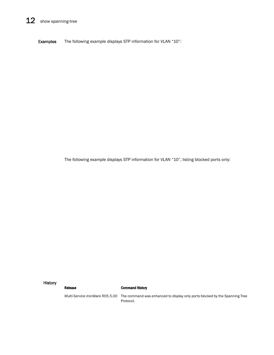 Brocade Multi-Service IronWare Switching Configuration Guide (Supporting R05.6.00) User Manual | Page 432 / 984