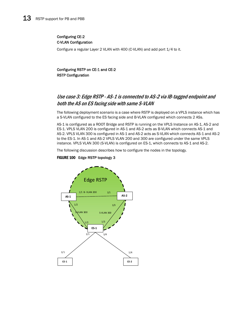 Edge rstp | Brocade Multi-Service IronWare Switching Configuration Guide (Supporting R05.6.00) User Manual | Page 484 / 984