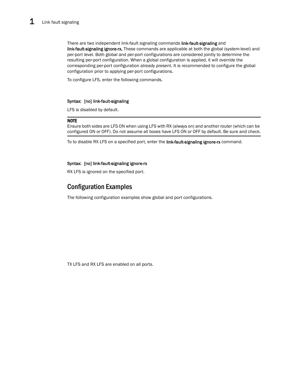 Configuration examples | Brocade Multi-Service IronWare Switching Configuration Guide (Supporting R05.6.00) User Manual | Page 56 / 984