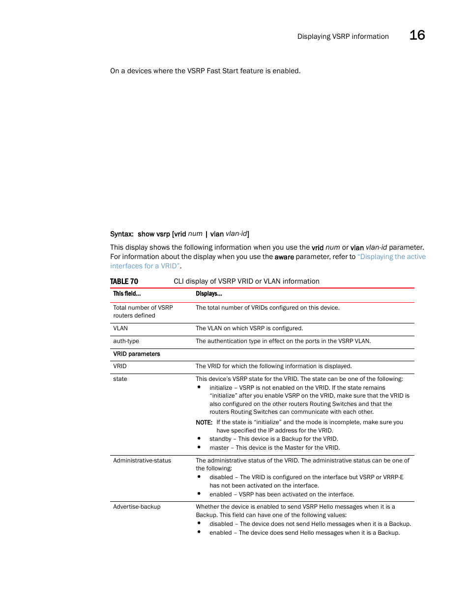 Brocade Multi-Service IronWare Switching Configuration Guide (Supporting R05.6.00) User Manual | Page 603 / 984