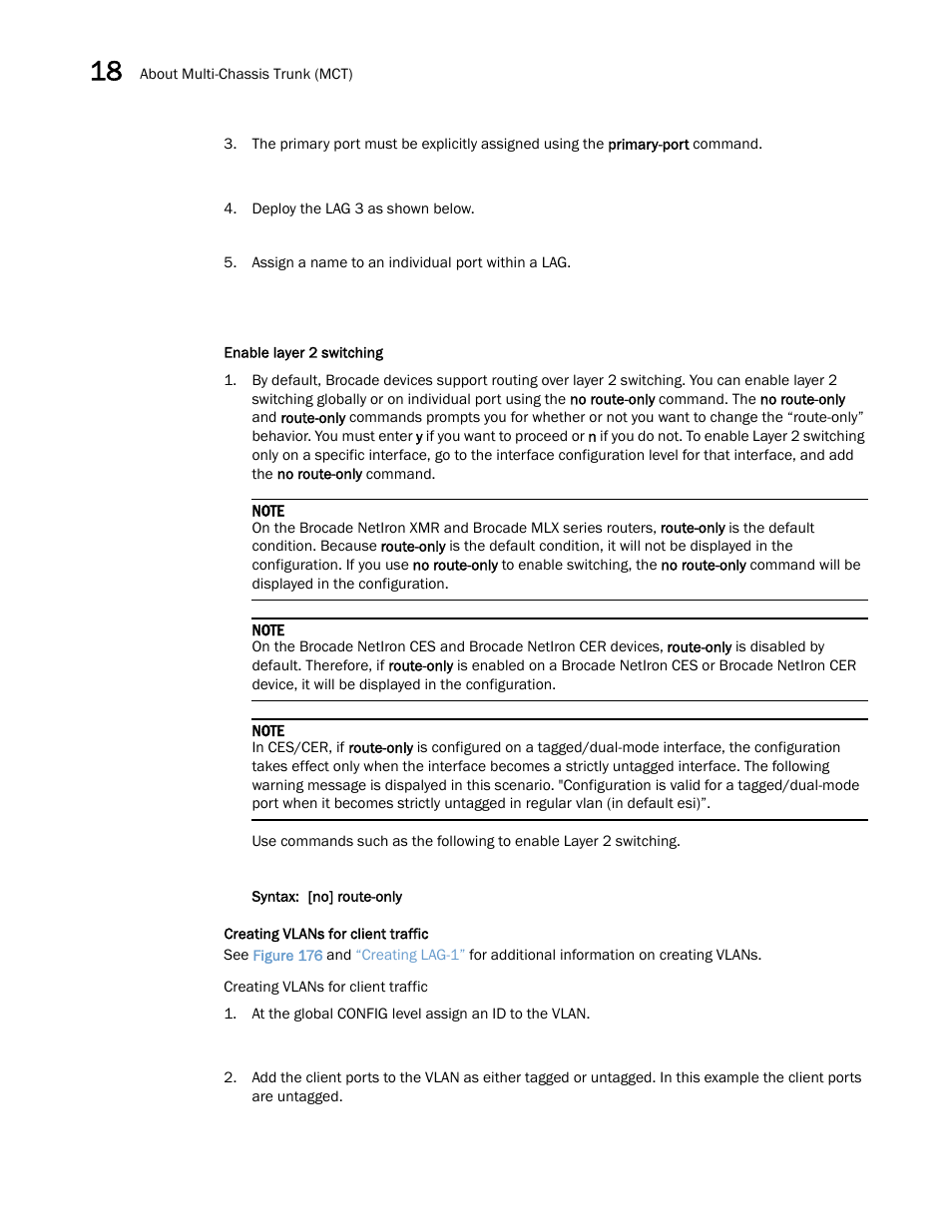 Brocade Multi-Service IronWare Switching Configuration Guide (Supporting R05.6.00) User Manual | Page 638 / 984