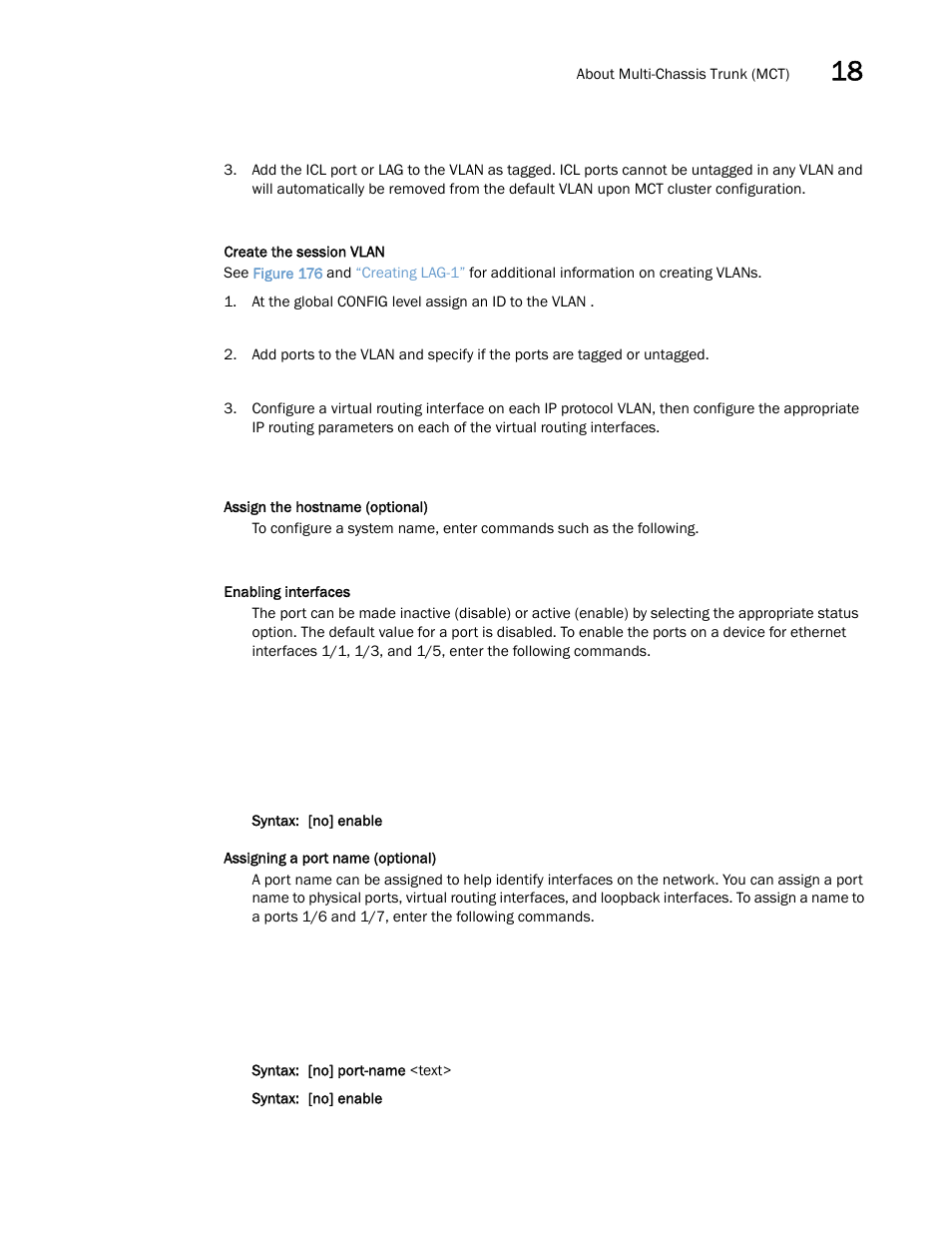 Brocade Multi-Service IronWare Switching Configuration Guide (Supporting R05.6.00) User Manual | Page 639 / 984