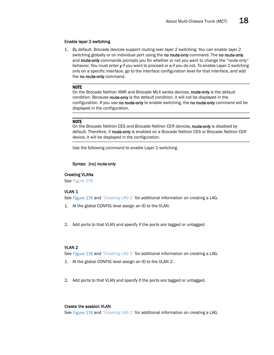 Brocade Multi-Service IronWare Switching Configuration Guide (Supporting R05.6.00) User Manual | Page 645 / 984