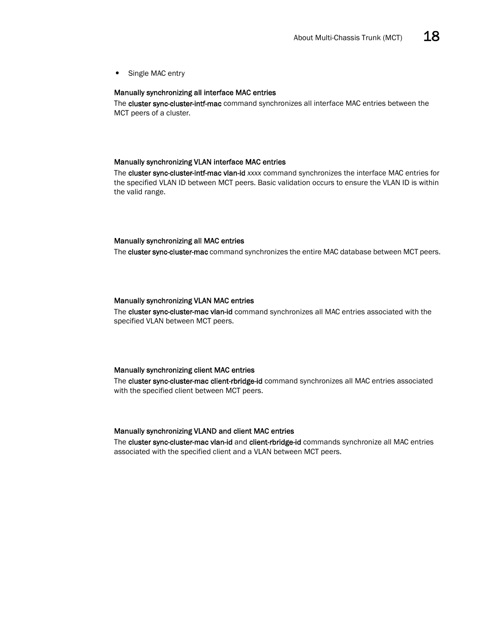 Brocade Multi-Service IronWare Switching Configuration Guide (Supporting R05.6.00) User Manual | Page 665 / 984