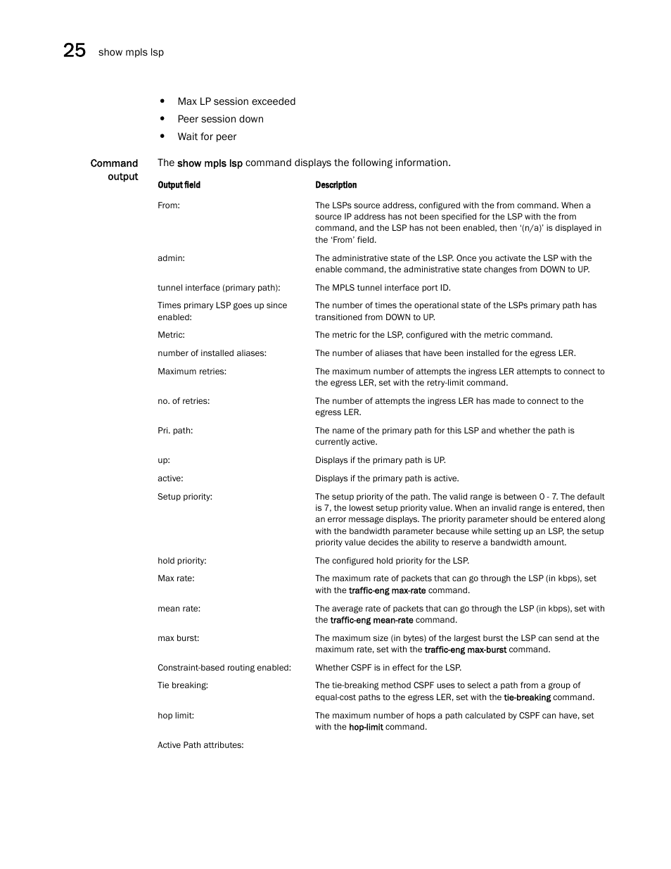 Brocade Multi-Service IronWare Switching Configuration Guide (Supporting R05.6.00) User Manual | Page 972 / 984