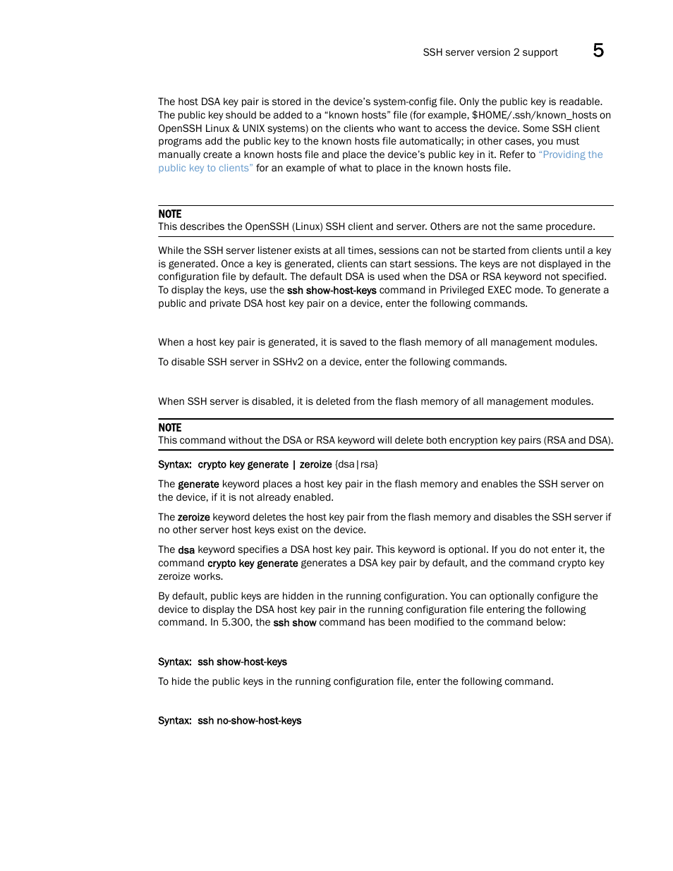 Brocade Multi-Service IronWare Security Configuration Guide (Supporting R05.6.00) User Manual | Page 261 / 370