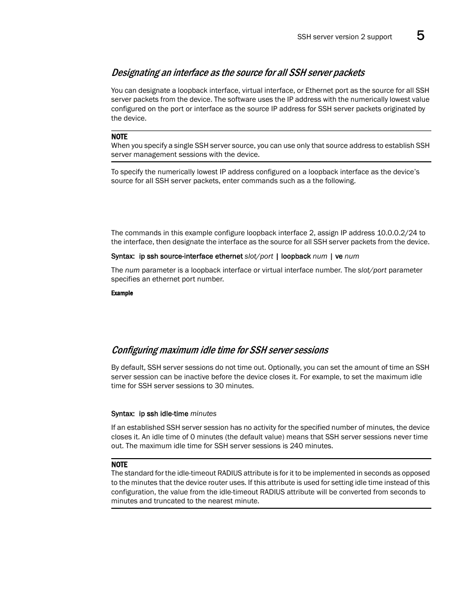 Brocade Multi-Service IronWare Security Configuration Guide (Supporting R05.6.00) User Manual | Page 269 / 370