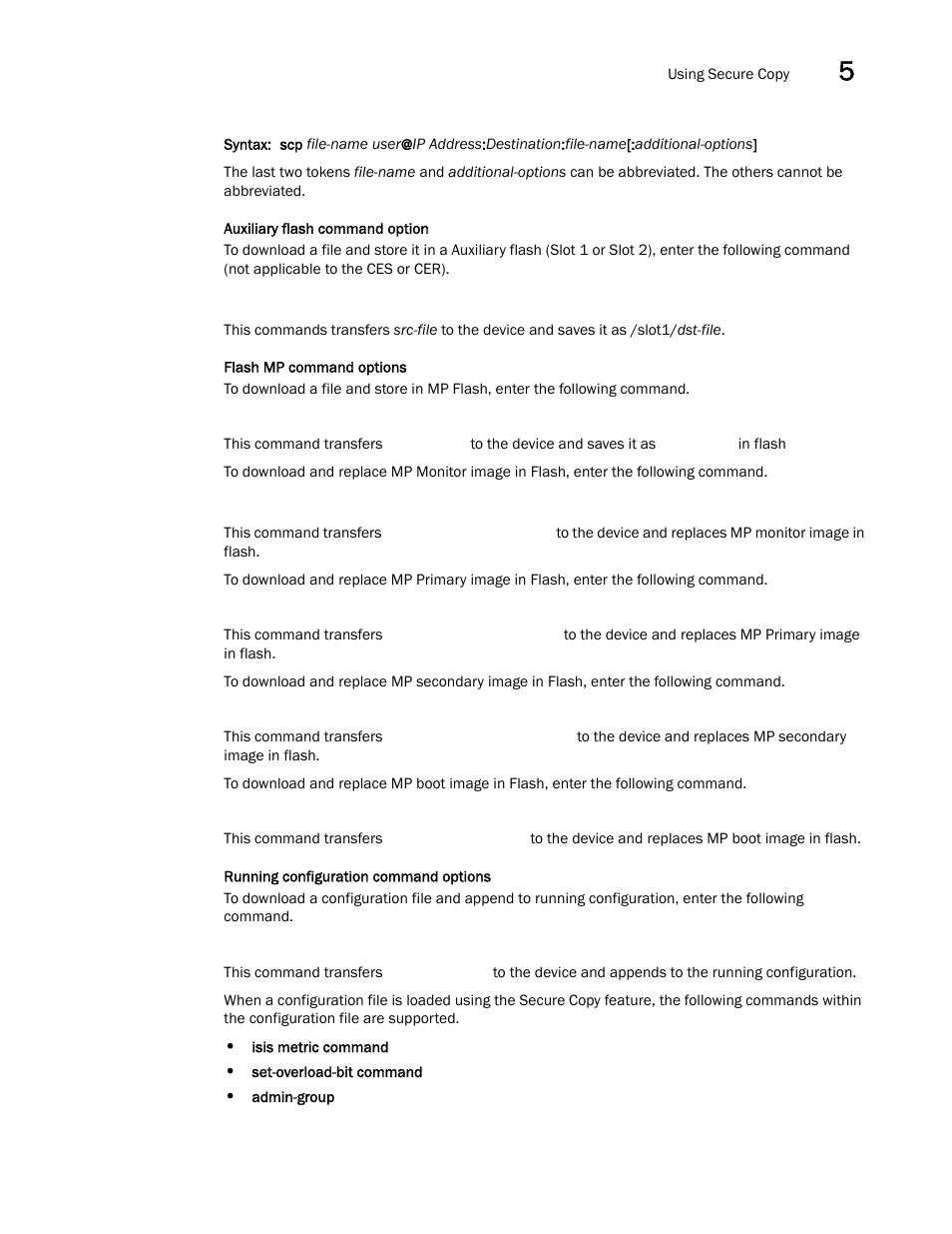 Brocade Multi-Service IronWare Security Configuration Guide (Supporting R05.6.00) User Manual | Page 279 / 370