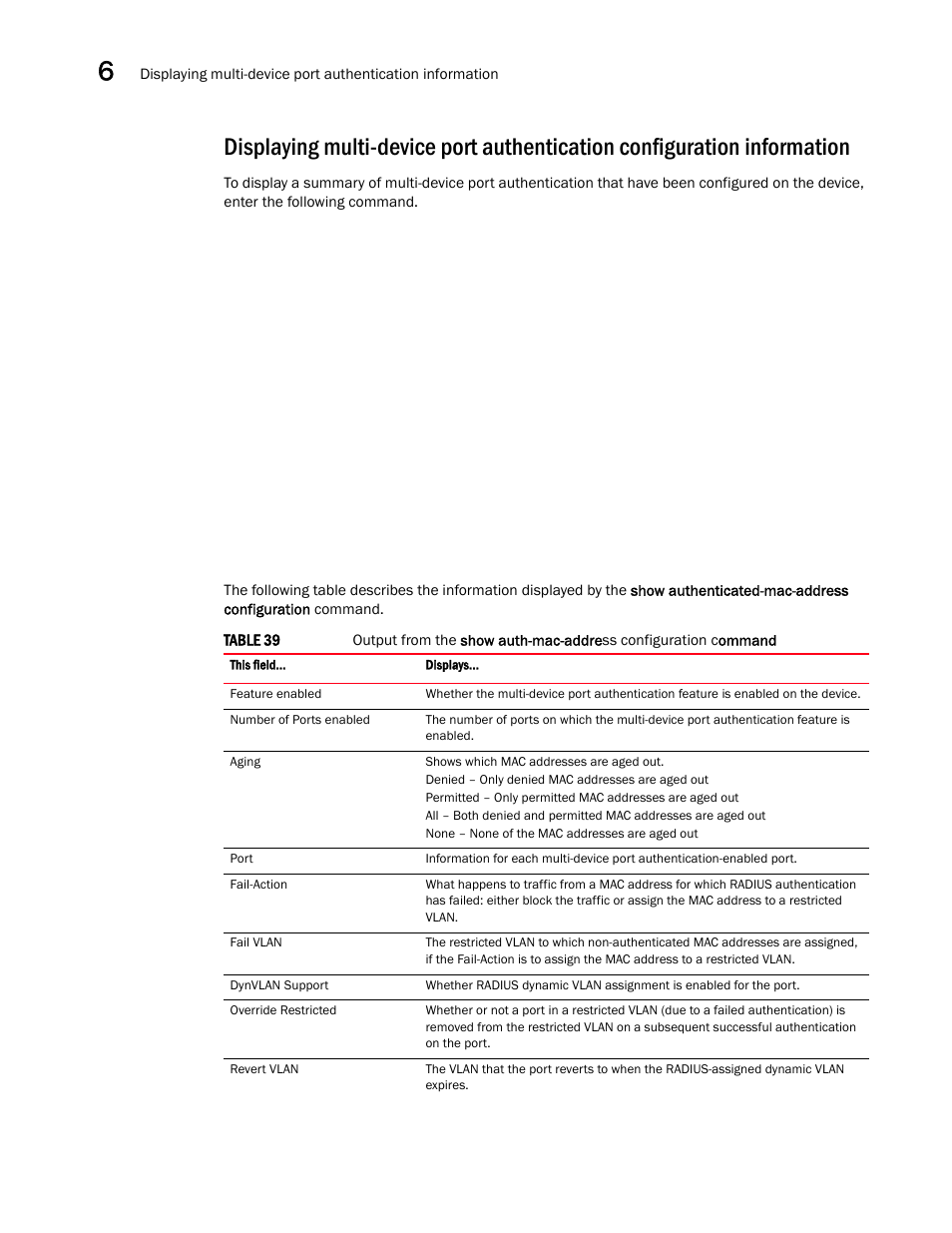 Brocade Multi-Service IronWare Security Configuration Guide (Supporting R05.6.00) User Manual | Page 298 / 370