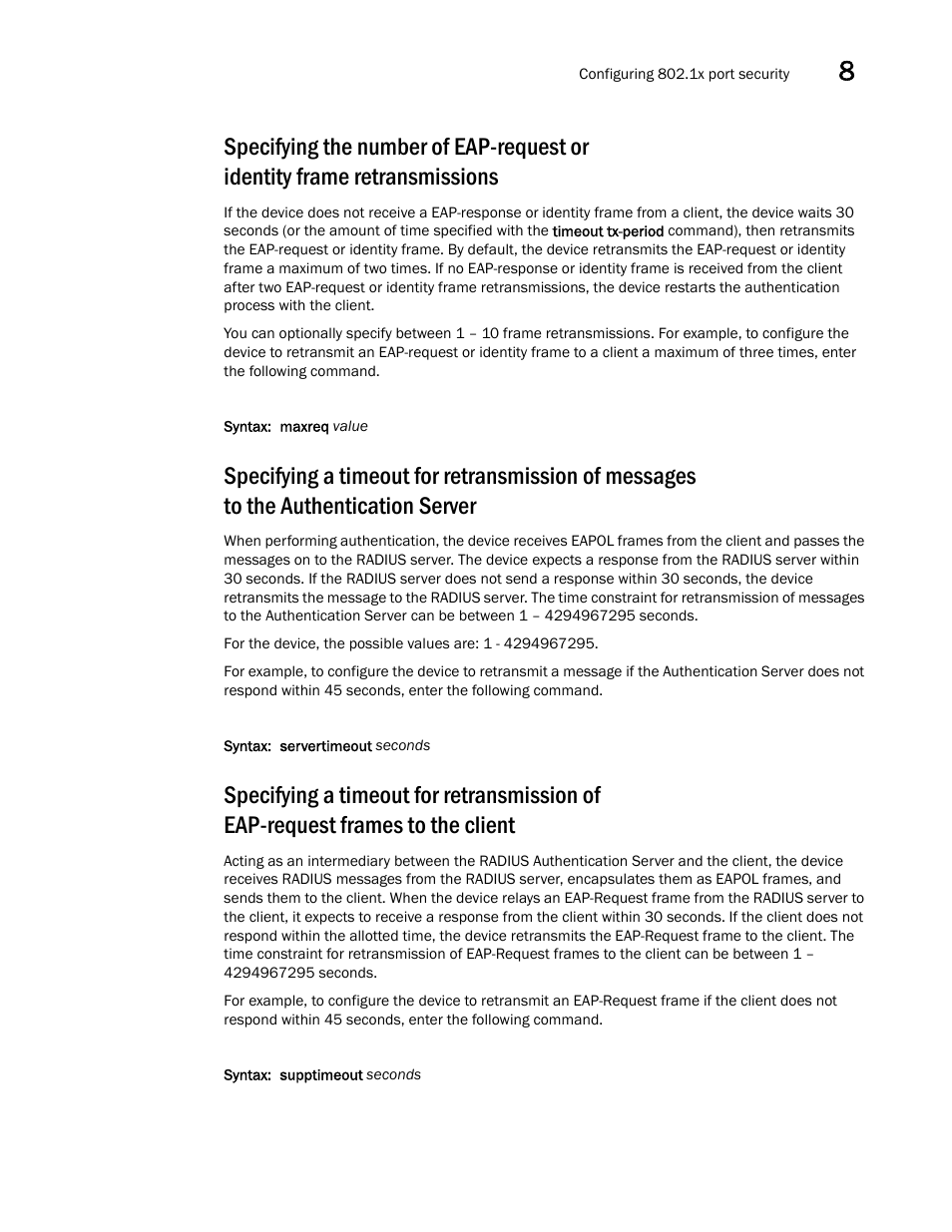 Brocade Multi-Service IronWare Security Configuration Guide (Supporting R05.6.00) User Manual | Page 331 / 370