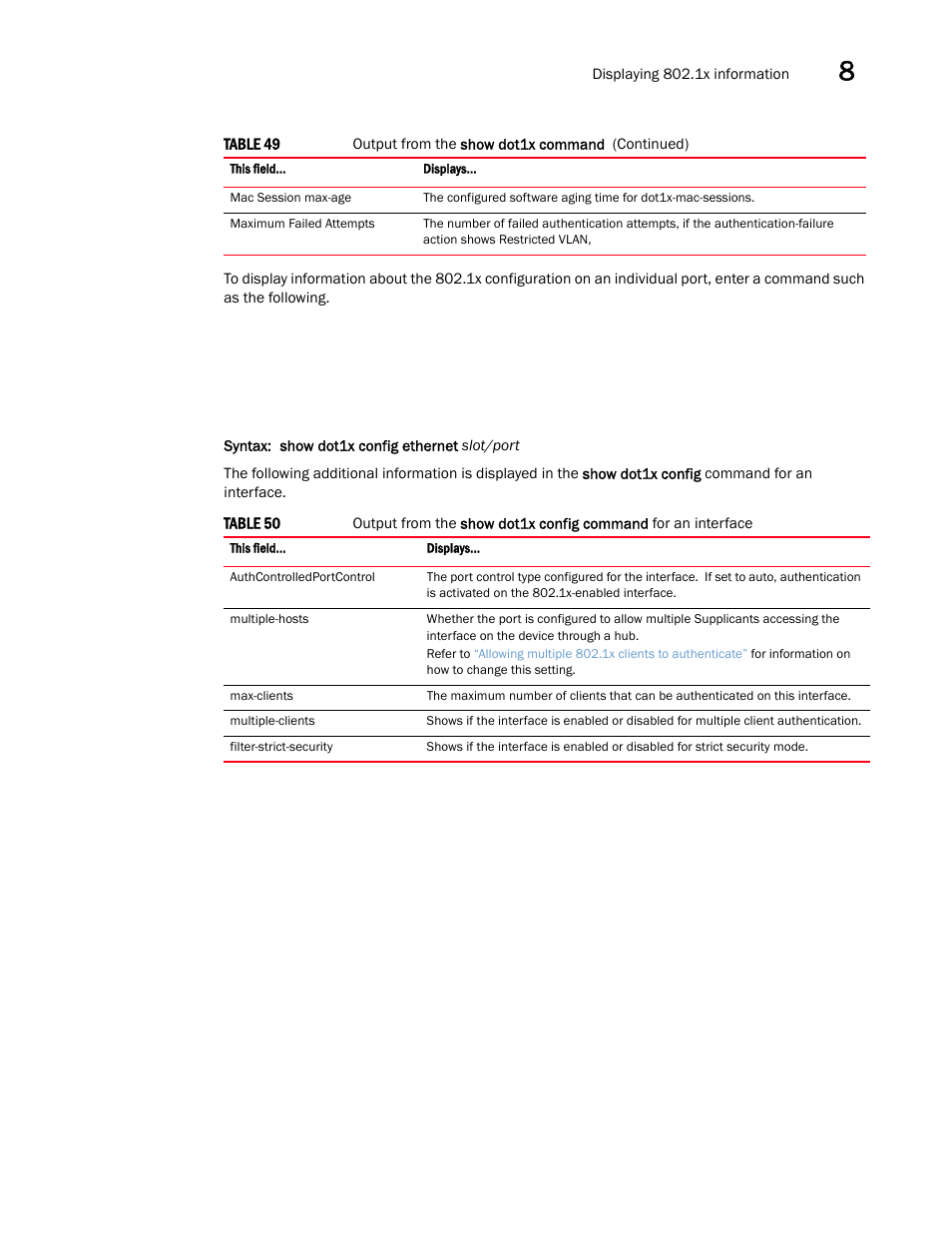 Brocade Multi-Service IronWare Security Configuration Guide (Supporting R05.6.00) User Manual | Page 335 / 370