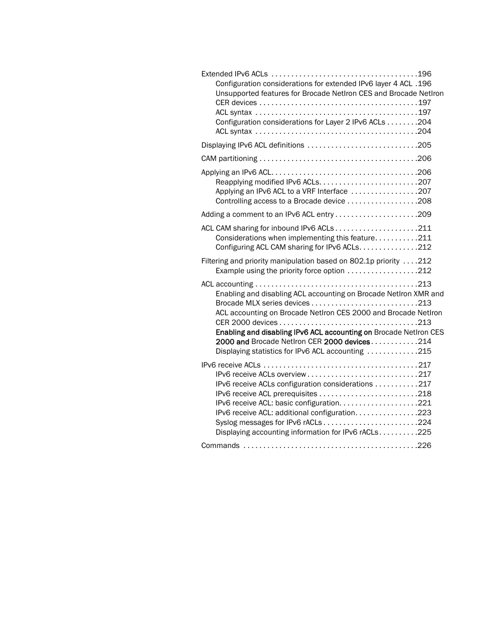 Brocade Multi-Service IronWare Security Configuration Guide (Supporting R05.6.00) User Manual | Page 8 / 370