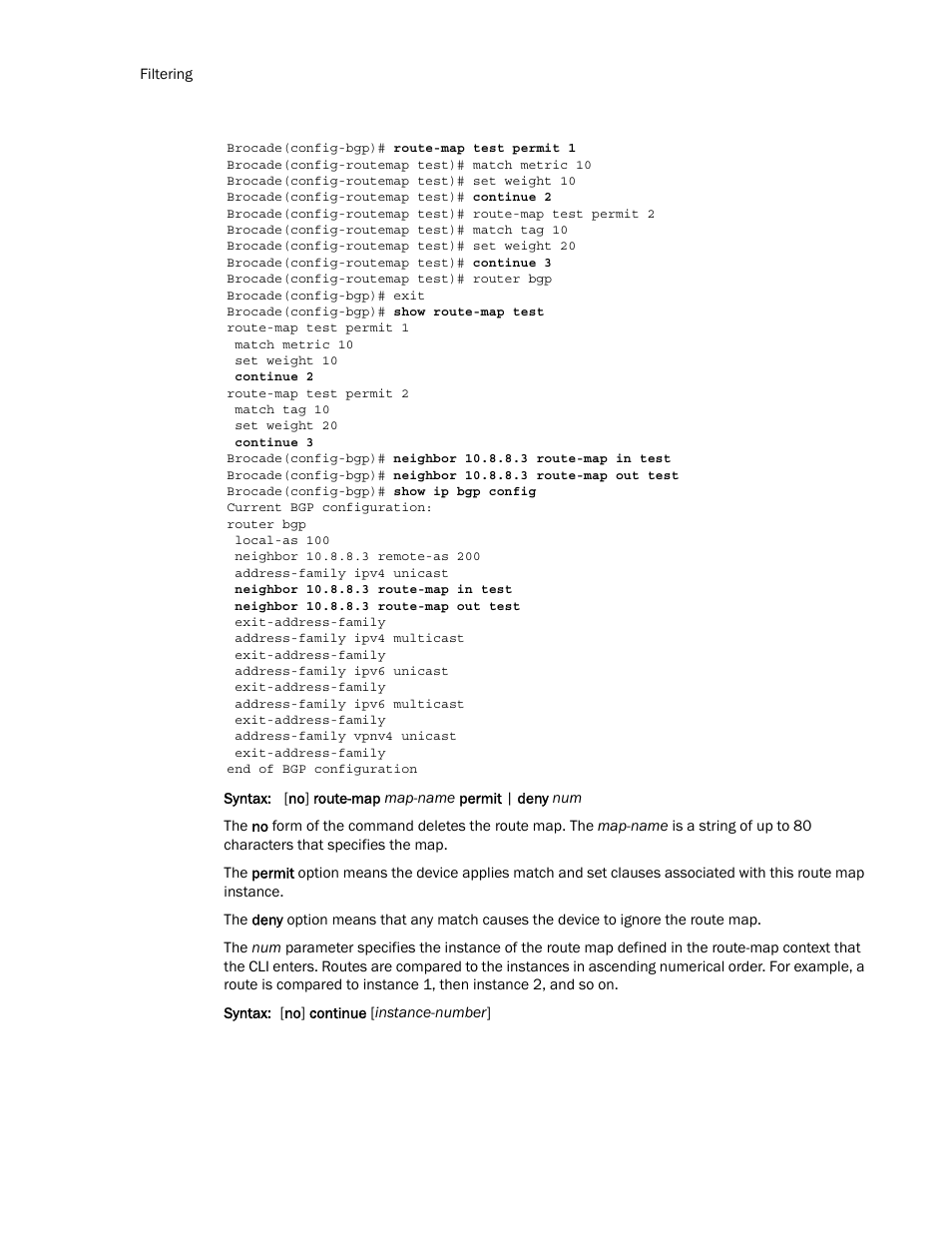 Brocade Multi-Service IronWare Routing Configuration Guide (Supporting R05.6.00) User Manual | Page 120 / 846
