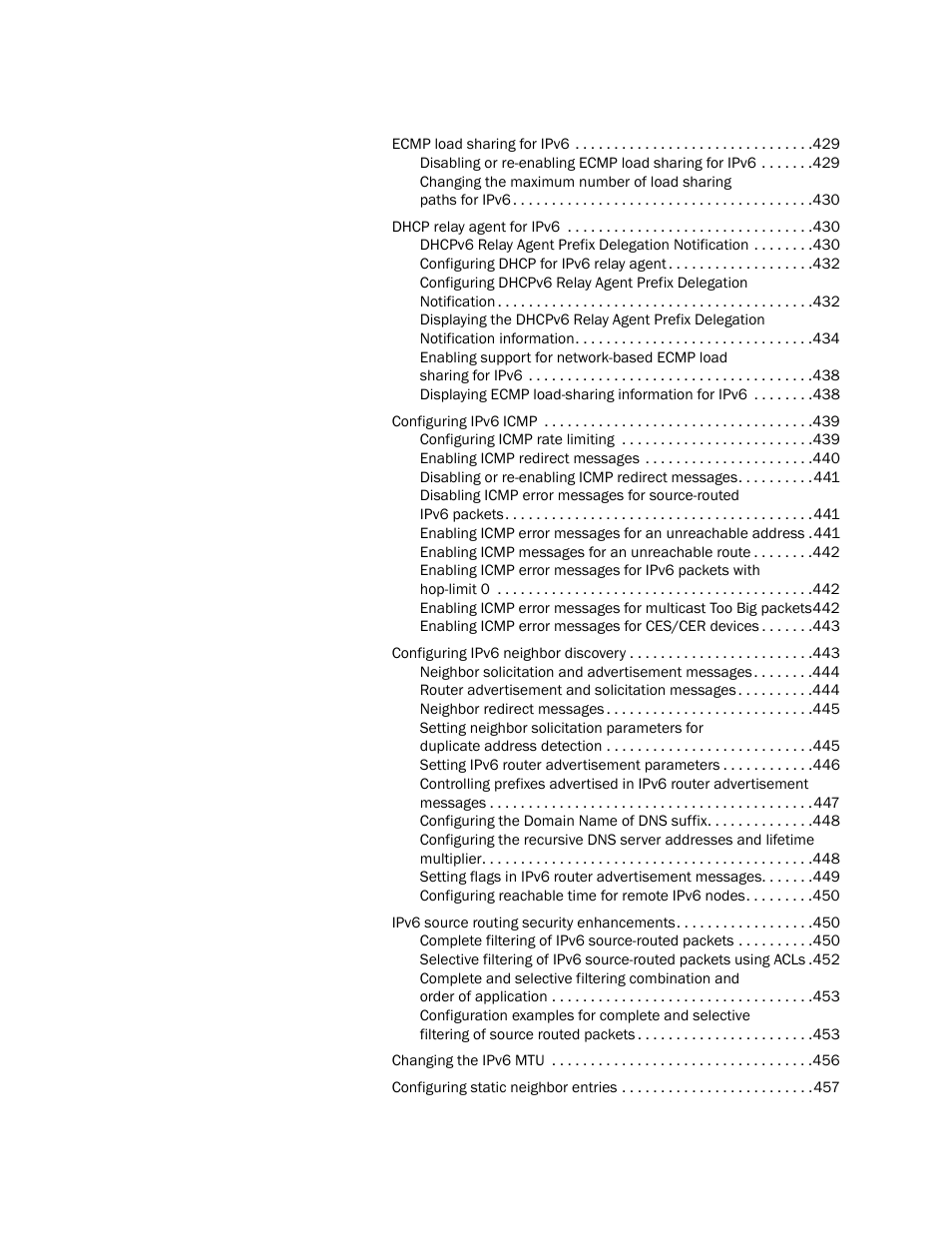 Brocade Multi-Service IronWare Routing Configuration Guide (Supporting R05.6.00) User Manual | Page 14 / 846