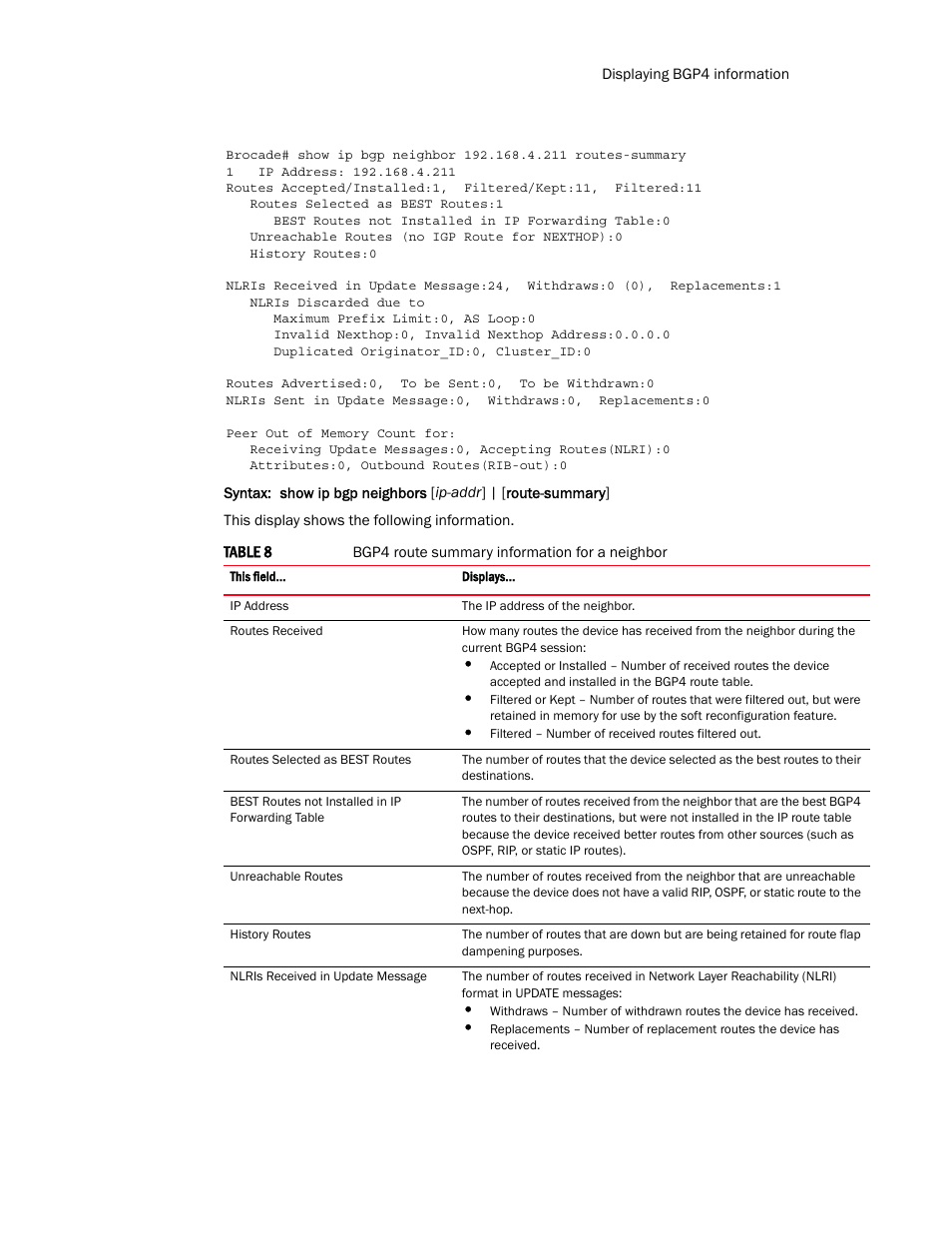 Brocade Multi-Service IronWare Routing Configuration Guide (Supporting R05.6.00) User Manual | Page 149 / 846