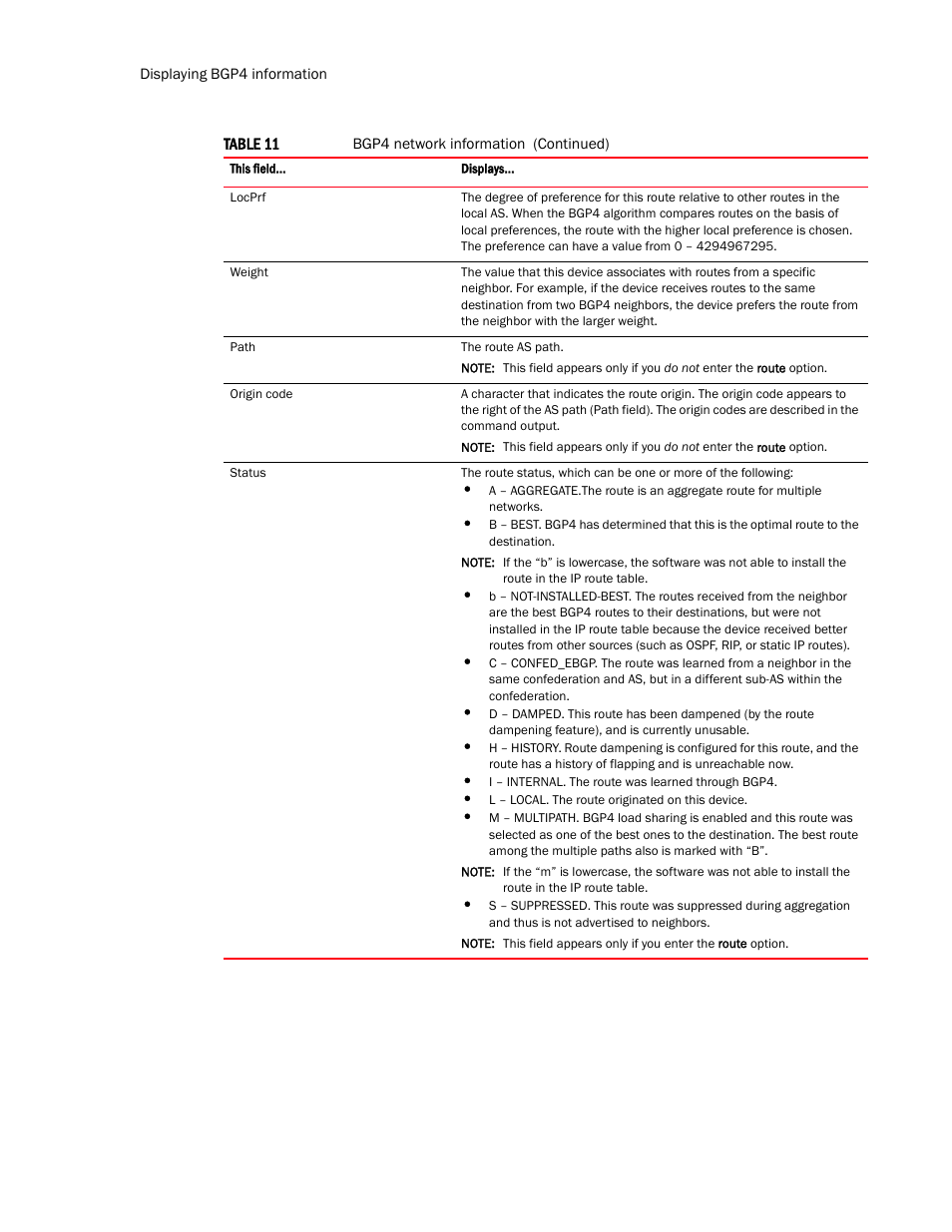 Brocade Multi-Service IronWare Routing Configuration Guide (Supporting R05.6.00) User Manual | Page 164 / 846