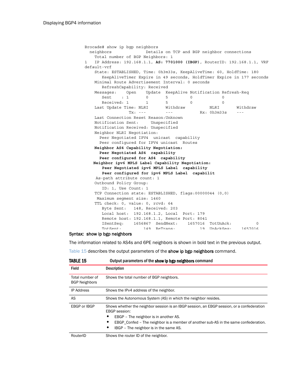 Brocade Multi-Service IronWare Routing Configuration Guide (Supporting R05.6.00) User Manual | Page 172 / 846