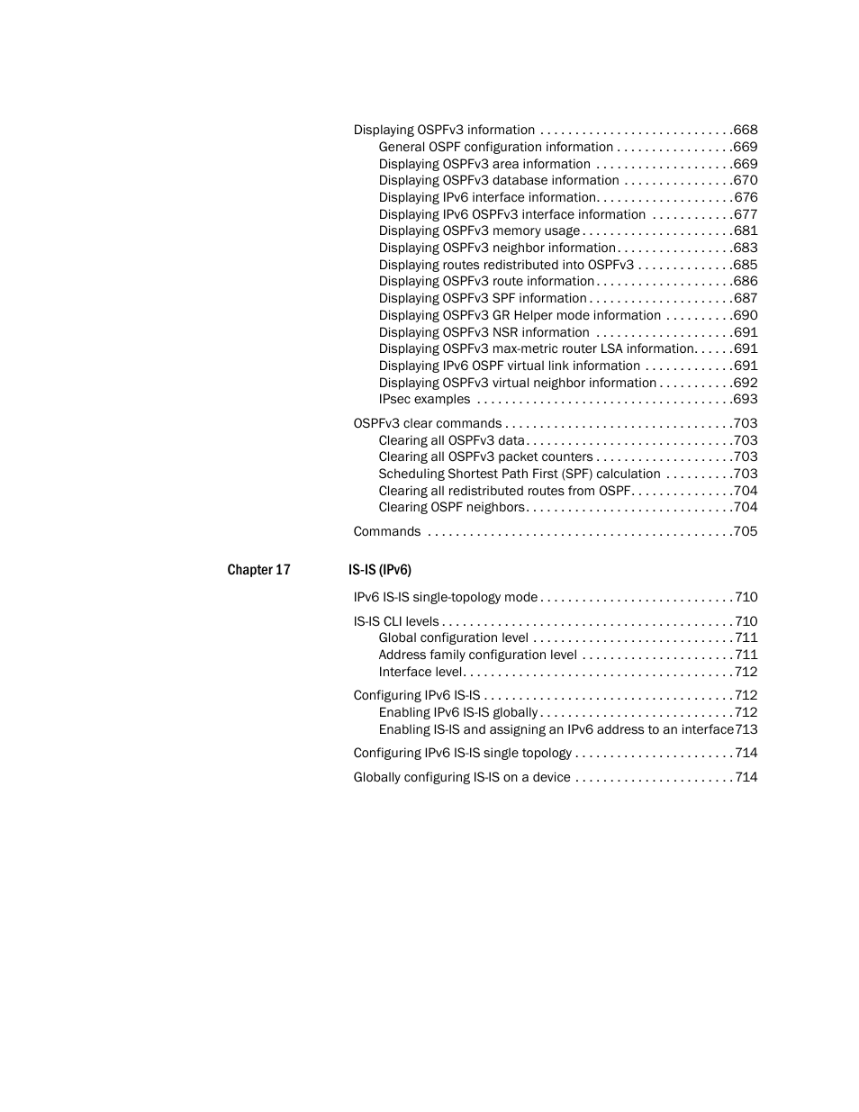 Brocade Multi-Service IronWare Routing Configuration Guide (Supporting R05.6.00) User Manual | Page 18 / 846