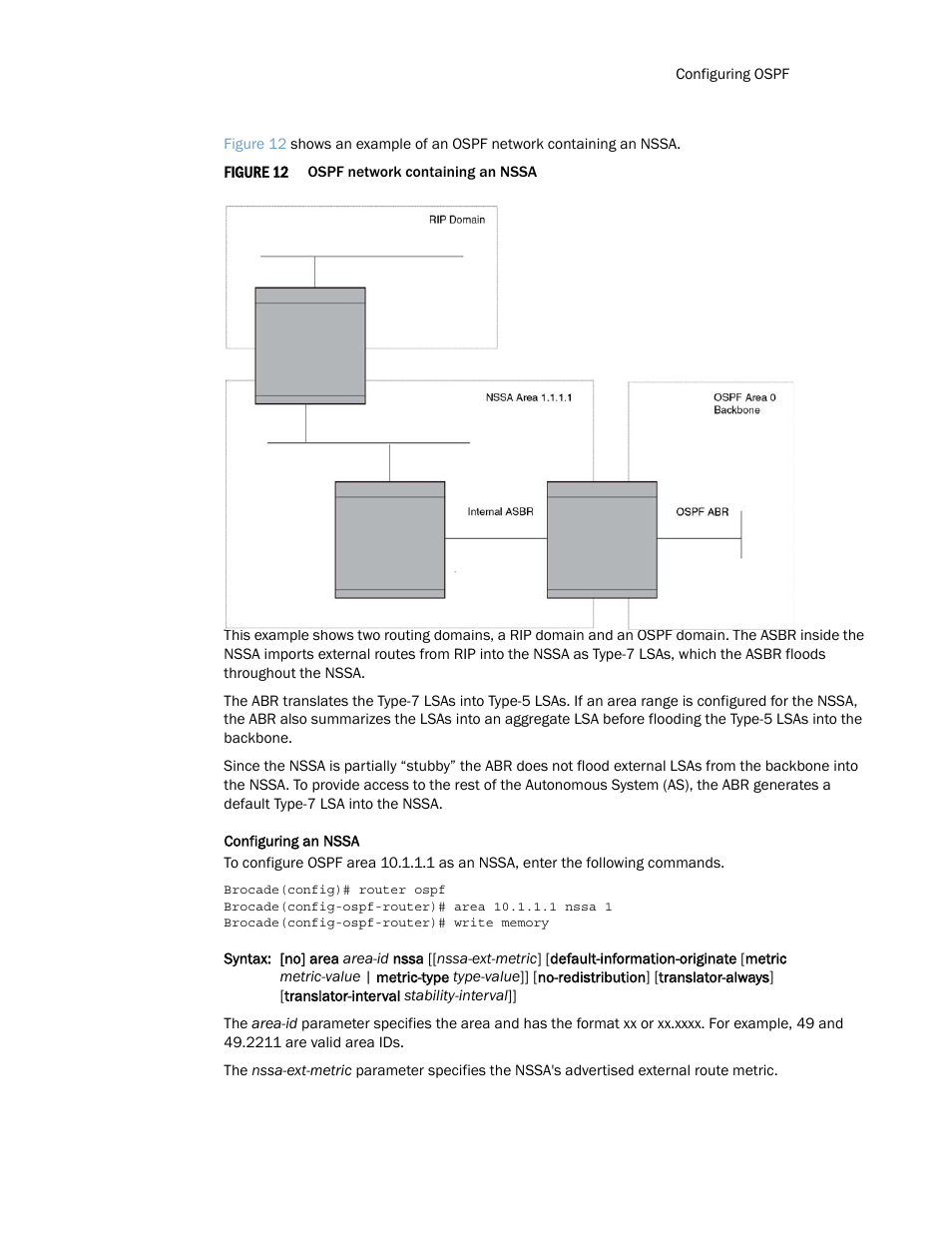 Brocade Multi-Service IronWare Routing Configuration Guide (Supporting R05.6.00) User Manual | Page 199 / 846