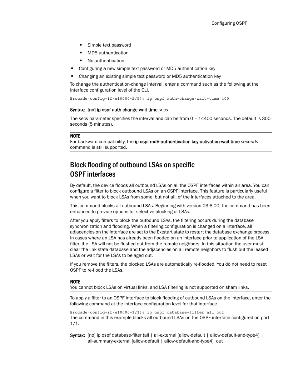 Brocade Multi-Service IronWare Routing Configuration Guide (Supporting R05.6.00) User Manual | Page 207 / 846