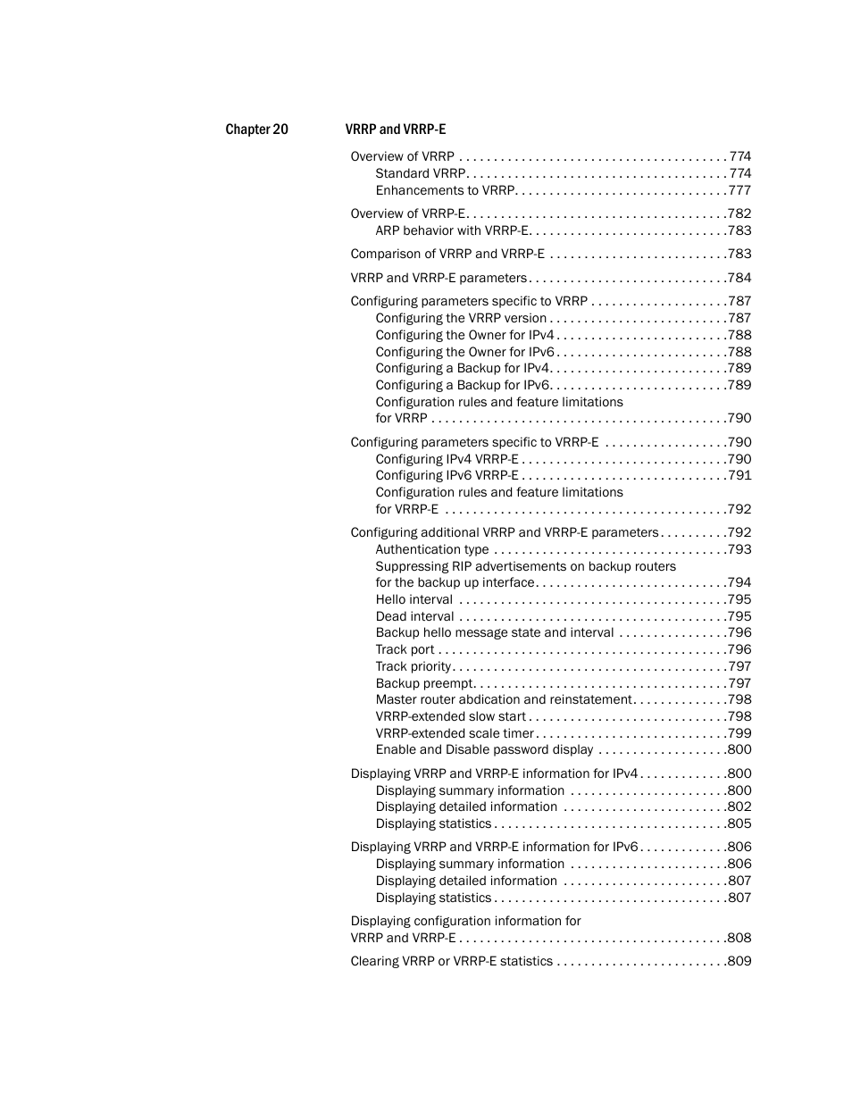 Brocade Multi-Service IronWare Routing Configuration Guide (Supporting R05.6.00) User Manual | Page 21 / 846