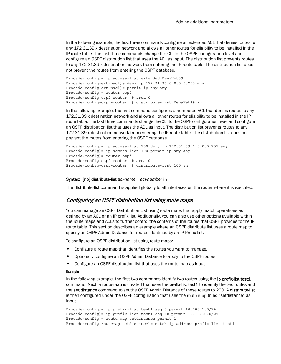 Brocade Multi-Service IronWare Routing Configuration Guide (Supporting R05.6.00) User Manual | Page 227 / 846