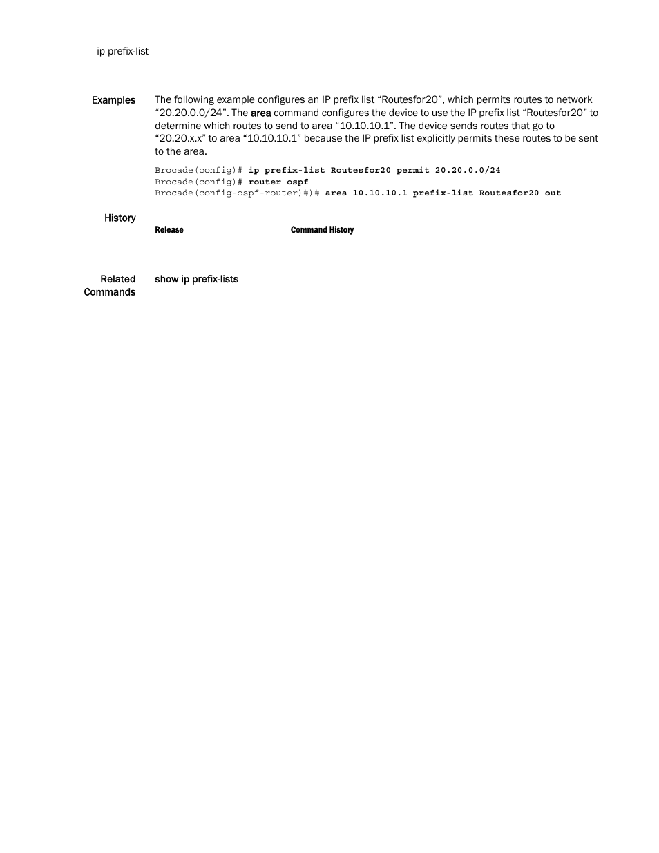 Brocade Multi-Service IronWare Routing Configuration Guide (Supporting R05.6.00) User Manual | Page 272 / 846