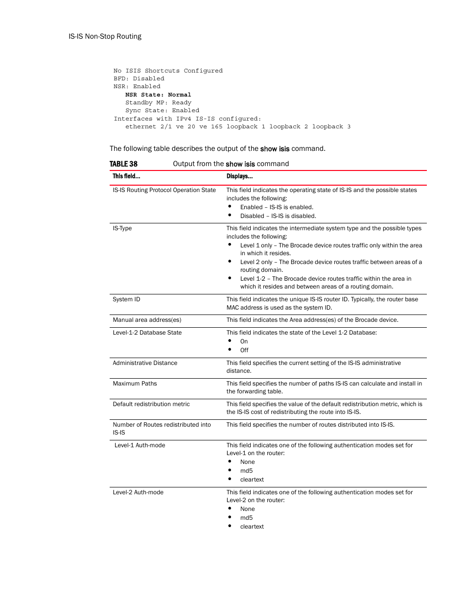 Brocade Multi-Service IronWare Routing Configuration Guide (Supporting R05.6.00) User Manual | Page 310 / 846