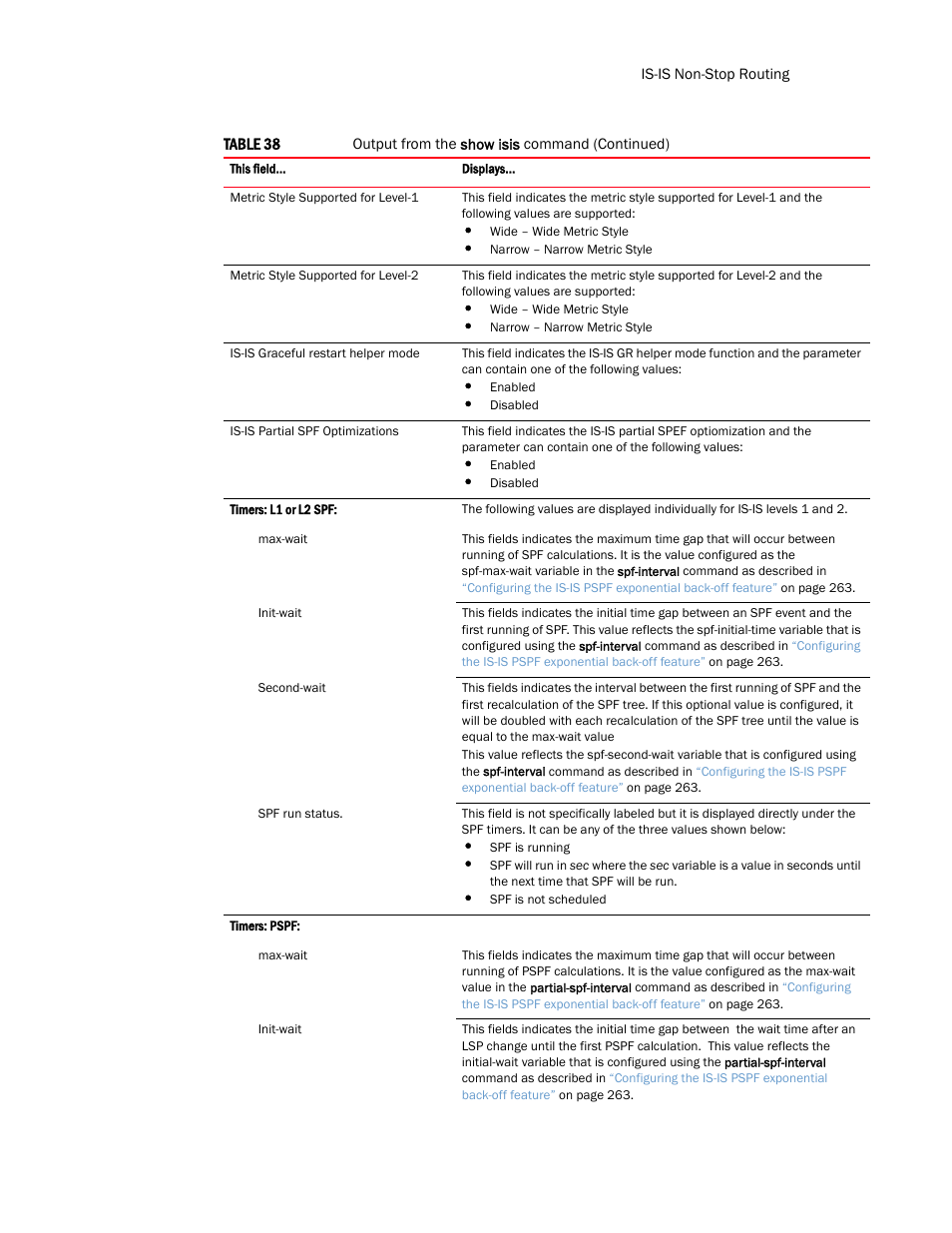 Brocade Multi-Service IronWare Routing Configuration Guide (Supporting R05.6.00) User Manual | Page 311 / 846
