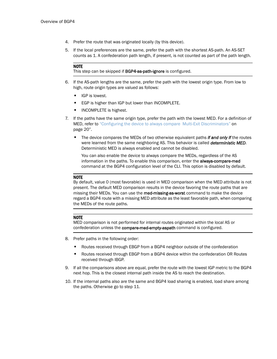 Brocade Multi-Service IronWare Routing Configuration Guide (Supporting R05.6.00) User Manual | Page 34 / 846