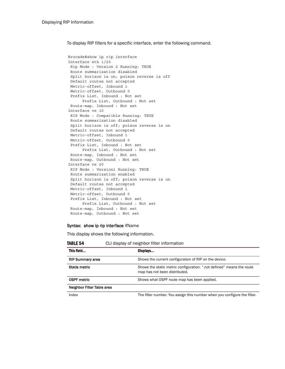 Brocade Multi-Service IronWare Routing Configuration Guide (Supporting R05.6.00) User Manual | Page 354 / 846