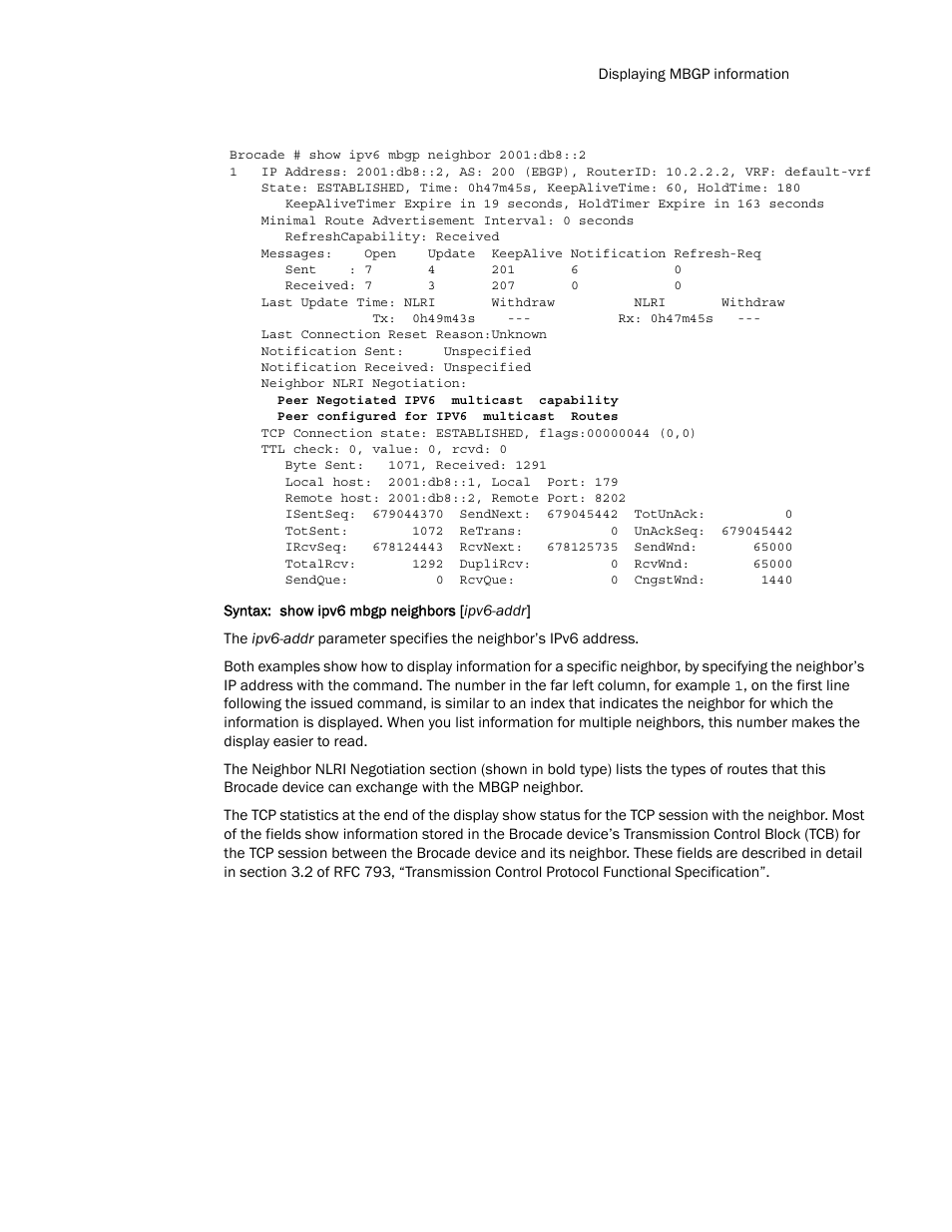 Brocade Multi-Service IronWare Routing Configuration Guide (Supporting R05.6.00) User Manual | Page 385 / 846