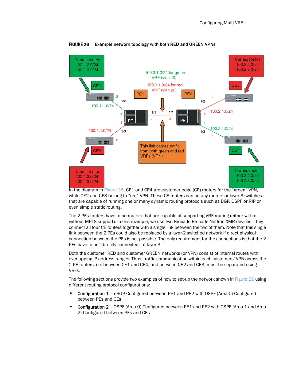 Brocade Multi-Service IronWare Routing Configuration Guide (Supporting R05.6.00) User Manual | Page 401 / 846
