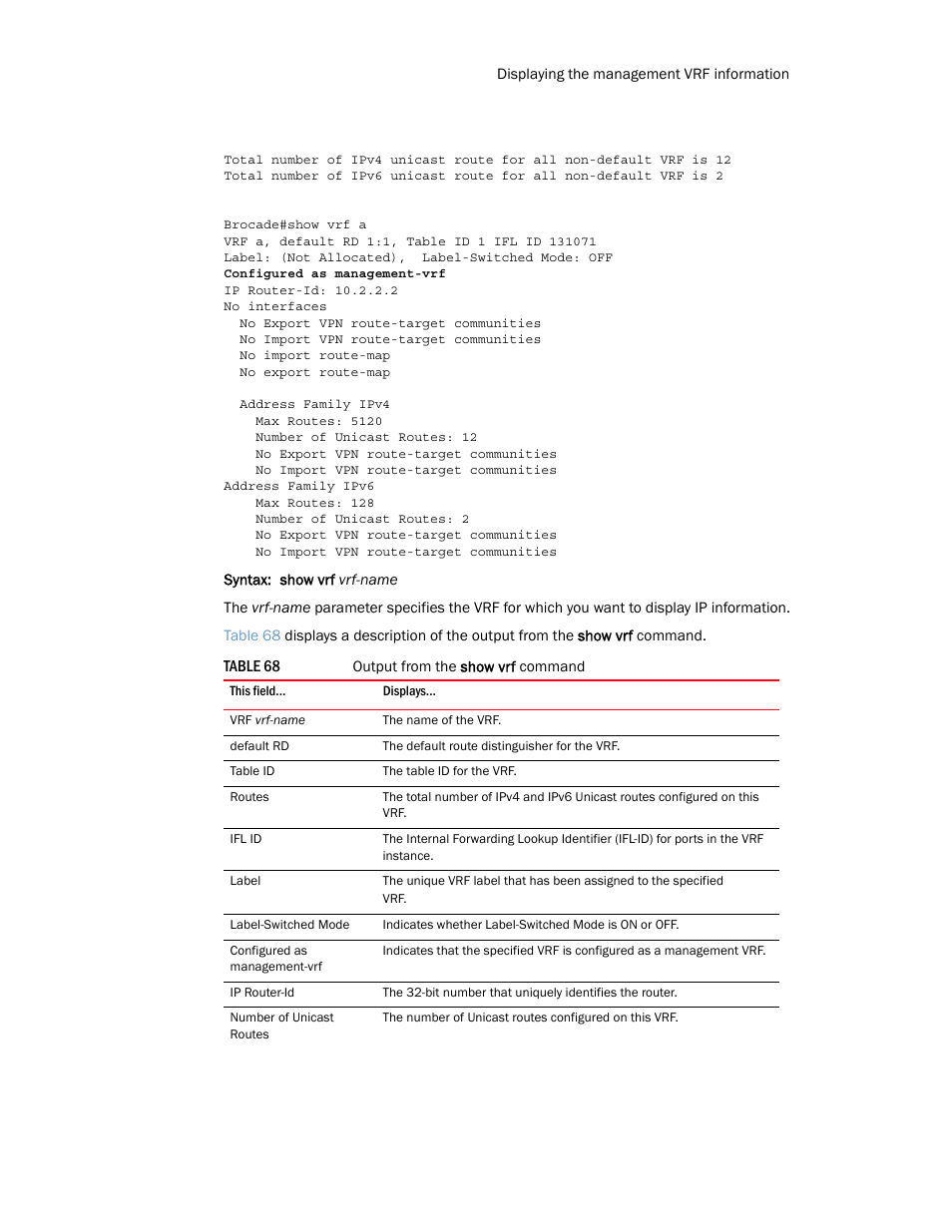 Brocade Multi-Service IronWare Routing Configuration Guide (Supporting R05.6.00) User Manual | Page 429 / 846