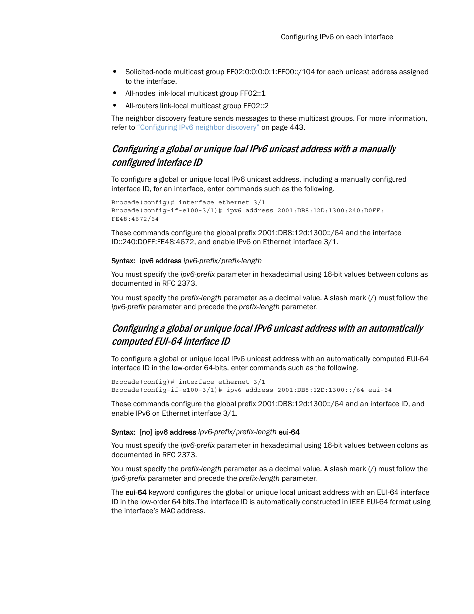 Brocade Multi-Service IronWare Routing Configuration Guide (Supporting R05.6.00) User Manual | Page 437 / 846